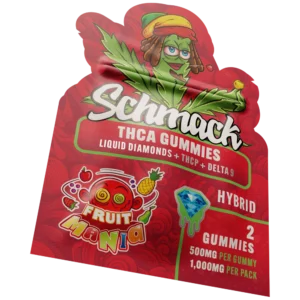 schmack 1,000mg liquid diamond gummies thc a