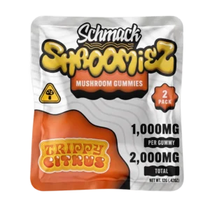 Schmack SHROOMIEZ 2,000MG GUMMIES TRIPPY CITRUS